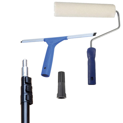 IGADPole Paint Roller and Push Fit Squeegee Adapter